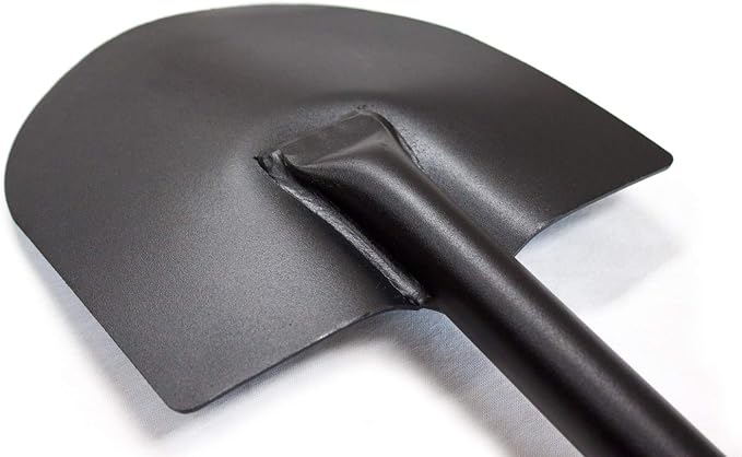 Bully Tools 12-Gauge Caprock Shovel – Heavy Duty All-Steel Construction Shovel with Long Handle, Closed-Back Design, Ideal for Digging, Breaking Rock, Clay, Roots & Dense Soil – 100% Made in The USA