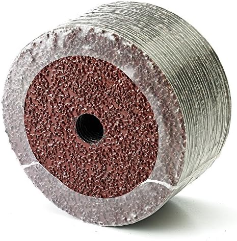 Mercer Industries 303016-6" x 7/8" Aluminum Oxide Resin Fiber Discs, 16 Grit (25 pack)