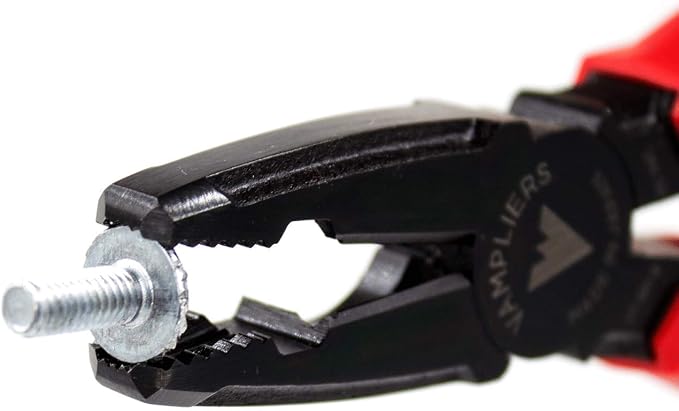 VAMPLIERS "Brute" World's Best Screw Extraction Pliers VT-002-6, Remove Stripped/Rusted/Stuck/Specialty Screws Nuts/Fasteners + VAMPLIERS VT-001-7SJ Best 7" Slip Joint Screw Extraction Pliers