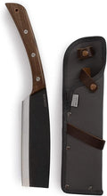 Barebones Japanese NATA Hatchet - 7-Inch Stainless Steel Machete – Durable Full Tang Design with Walnut Handle and Canvas Sheath – Perfect for Medium to Heavy-Duty Chopping, Splitting and Cutting