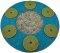 14" Hog Hair Grinding and Polishing Pads for Power Trowels, 200 Grit