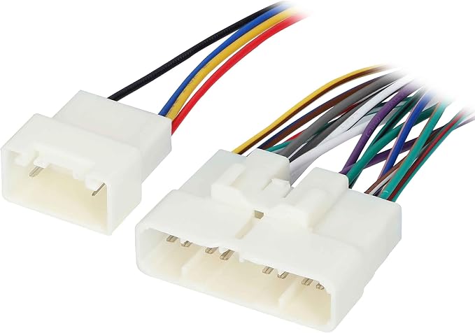 Metra 70-8117 Factory Amplifier Bypass Harness fits Select 2003-2009 Toyota Vehicles - 03-09 4RUNNER - 05-08 Matrix - 03-07 Sequoia - 04-06 Tundra | Also covers Sequoia and Matrix models, connects an aftermarket stereo to the factory sound system, plug...