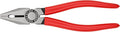 KNIPEX Combination Pliers with Plastic Coating 200 mm, 03 01 200 EAN