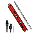 SALI Diamond Core Drill Bits 1 1/2" Diameter 10"/254mm Drilling Depth 5/8-11" Thread Core Bit Turbo Laser-Welded Segments for Cured Concrete with Brick Block Masonry with Two Adapters（Red）