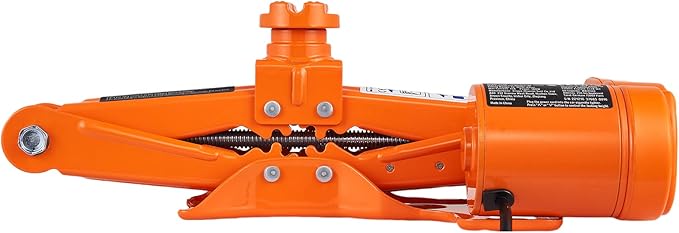 VEVOR Electric Car Jack, 3 Tons /6600 lbs 12V Electric Scissor Jack, Double Saddles with Remote Control, Portable Car Jack for Sedan, SUV, Truck Tire Change Replacement