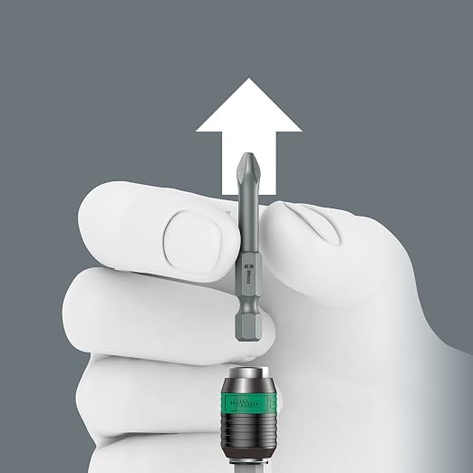 Wera 05074711001 Kraftform 7446 Hexagon Torque Screwdriver, 1/4" Head, 11.0-29.0"/lbs Variable Torque Adjustment Range