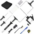 4 in 1 Hot Wire Electric Foam Cutter kit, Styrofoam Cutting Tool 15W/ 6V, Heated Foam Carving Knife Kit. (Bagged White)