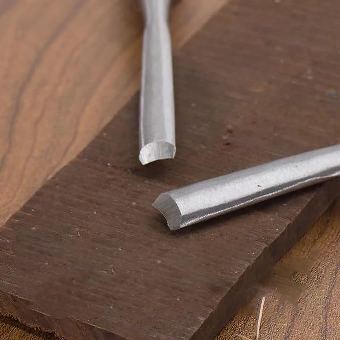 1pc - 6mm - Art Artist Chip Carpentry Chisel Sculpture Carpenter Carve Craft Woodcut Mortise Sculpte Woodwork Wood Woodcarve Gouge