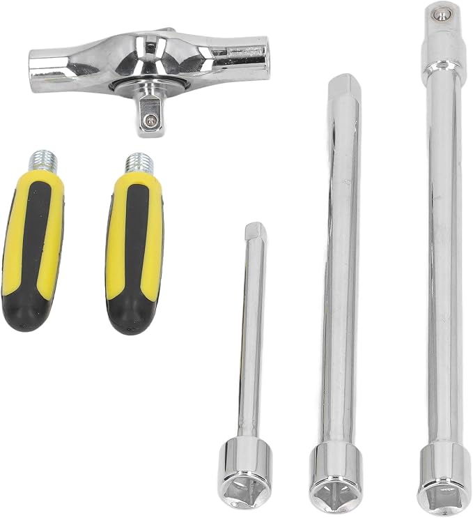 Ratchet Wrench Professional T Handle Quick Release Ratchet for Mechanical Equipment Auto Repair