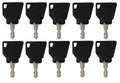 10 Pack Ignition Keys for JCB Volvo Mini Excavator, Loader - 701, 45501, 14607, 3CX (10)