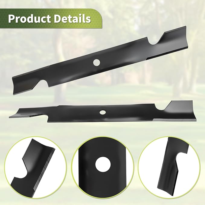 Keycci 115-2454-03 Lawn Mower Blades Compatible with T oro Time Cutter SS5425 54 Inch Deck, High Lift Blades Replace for 115-4999 115-4999-03 115-9650-03, 3 Pack (115-9650-03 Blades)