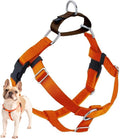2 Hounds Design Freedom No Pull Dog Harness, 1 inch LG, Rust | Discourages Pulling, Comfortable Control Adjustable Dog Harness for Large Sized Dogs, Made in USA (Leash Not Included)
