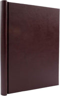 Faux Leather Springback Thesis Binder - Burgundy, 1" Spine, by Bindertek