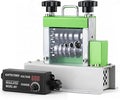 Electric Wire Stripping Machine, 0.06''-0.67'' Automatic Wire Stripper Machine with 6 Channels 5 Blades, Electric Cable Stripper Machine with 35 W All-Copper Motor for Leftover Cable Recycle