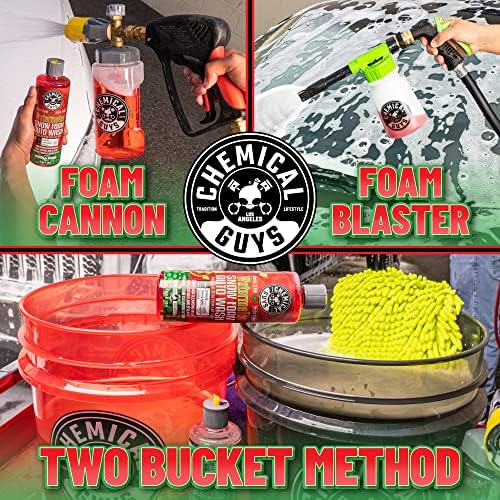 Chemical Guys, Watermelon Snow Foam Car Wash Soap, Foam Cannon, 1 Gallon