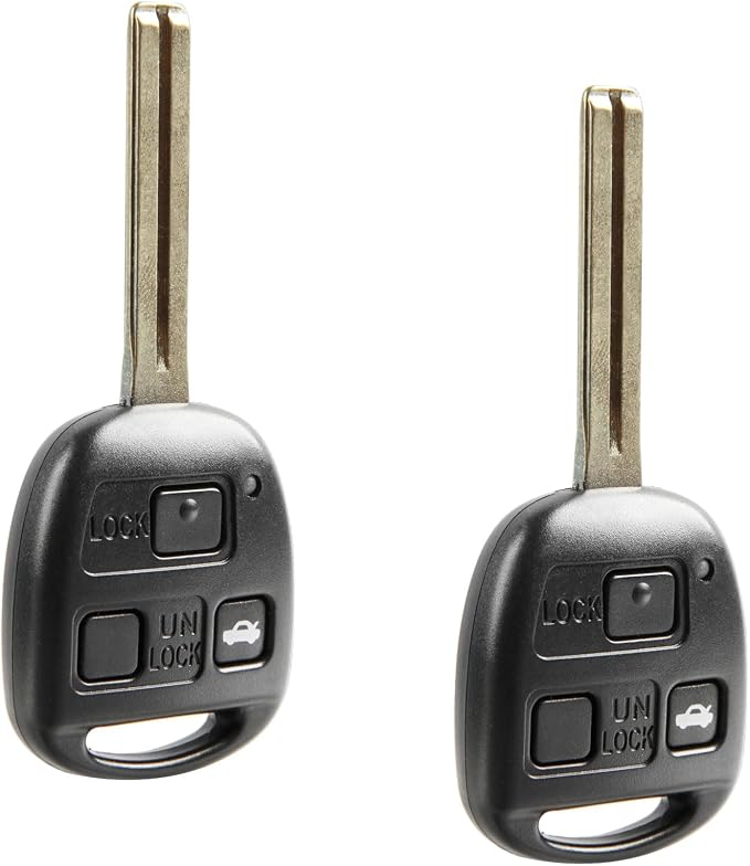 Key Fob fits ES300 SC300 SC400 Keyless Entry Remote 1998 1999 2000 2001 (HYQ1512V, 89785-50031) 2-Pack