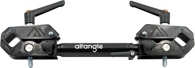 Altangle Connect Pro — Portable Field Vice, Clamp-On Dual-Clamp Mount for Rifle Cleaning, Tool Work & Gear, 360° Rotating Pro Bar, Threaded or Pull-Pin, No Bench Needed, USA-Made