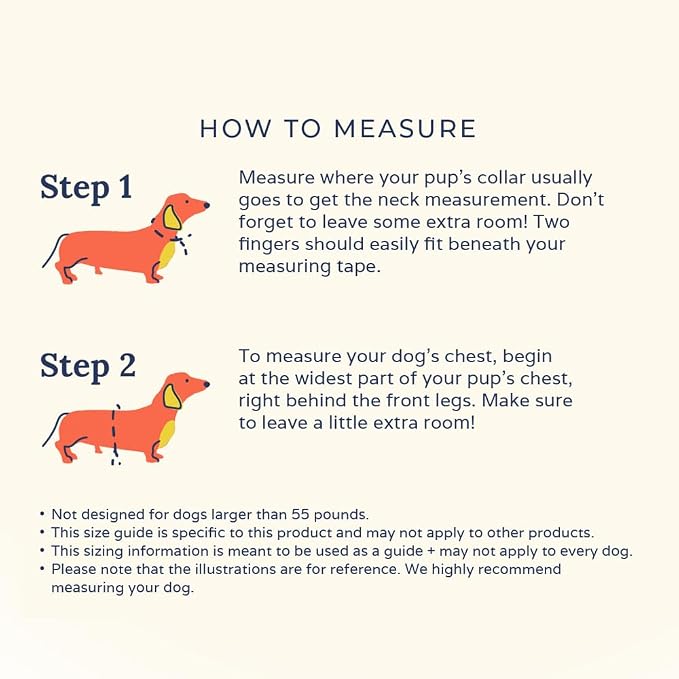 Lucy & Co. Reversible Dog Harness - Water-Repellent Neoprene, Dual-Print Design, Easy Swap Style, Adjustable Comfort Fit - Have a Nice Day Reversible Harness - X-Small