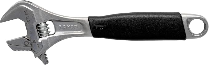 Bahco Adj./Pipe Wrench,12",1-3/8" Cap.,Chrome BAH9073RPCUS - 1 Each