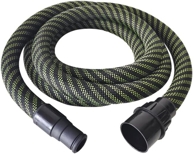 Dust Collection Hose compatible with FESTOOL and MIRKA ect Vacuum Cleaners and Polishers, 3.5M/5M Anti-Static Suction Pipe (196.85, Inches)