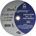 Mercer Industries 617060 Type 1 Double Reinforced Cut-Off Wheel, All Metals Cutting, including SS, 25 Pack, 9" x 5/64" x 7/8"
