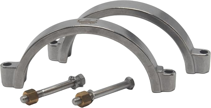 HFS 6" High Pressure Tri Clamp Clover Sanitary Clamp, Stainless Steel 304