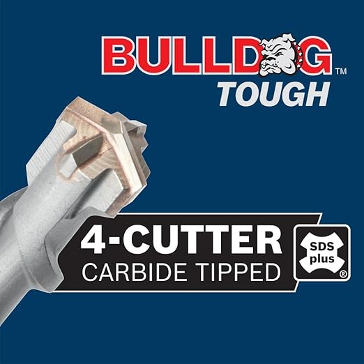 Bosch HC4C2011CC 3/16 in. x 4 in. x 6 in. SDS-Plus® Bulldog™ Tough Rotary Hammer Bit - Bulk 100 Pack