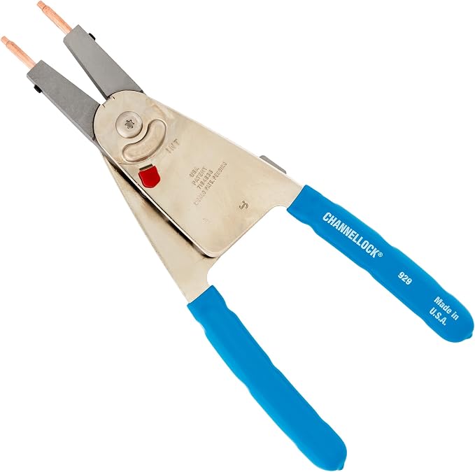 Channellock, 929, Retaining Ring Plier, Convertible, 1 pc., Blue