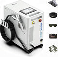 4-in-1 Laser Welding Machine 1200W Built-in Wire Feeder Portable Air-Cooled Fiber Laser Welder/Cleaner/Cutter/Tack Welding/Weld Seam Cleaning for Metal 220V Industrial Welder | Home DIY