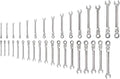 TEKTON Flex Head Ratcheting Combination Wrench Set, 34-Piece | WRC95005