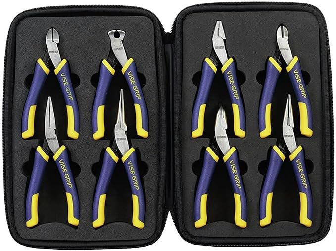 IRWIN VISE-GRIP Pliers Set with Case, 8 Pieces (2078714)