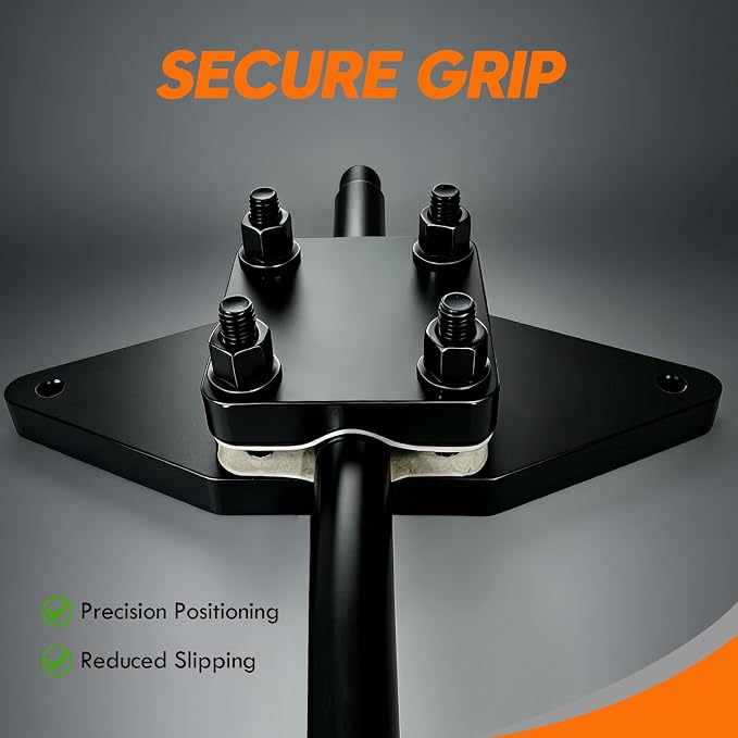 Professional Grade Heavy Duty Barrel Vise Tool (Black)