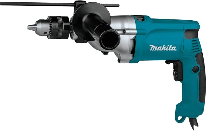 Makita HP2050-R 6.6 Amp 3/4 in. Hammer Drill with Case (Renewed)