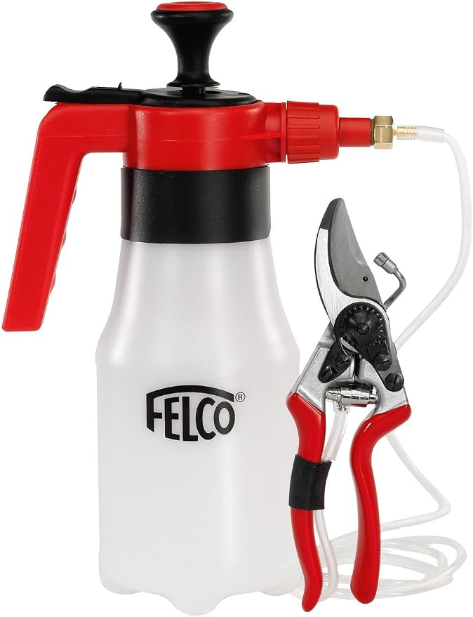 FELCO 19 - High-Performance Nursery/Greenhouse System with FELCO 8 Pruners – Professional Precision Pruning with Integrated Plant Protection