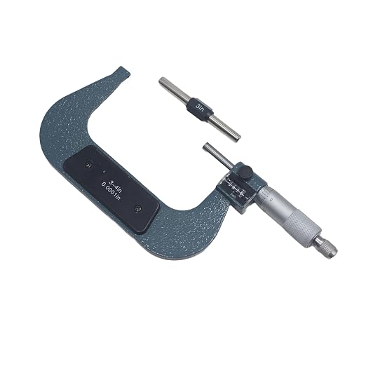 HFS(R) 3-4" Mechanical Digital Outside Micrometer Digit Counter Carbide Tips 0.0001"