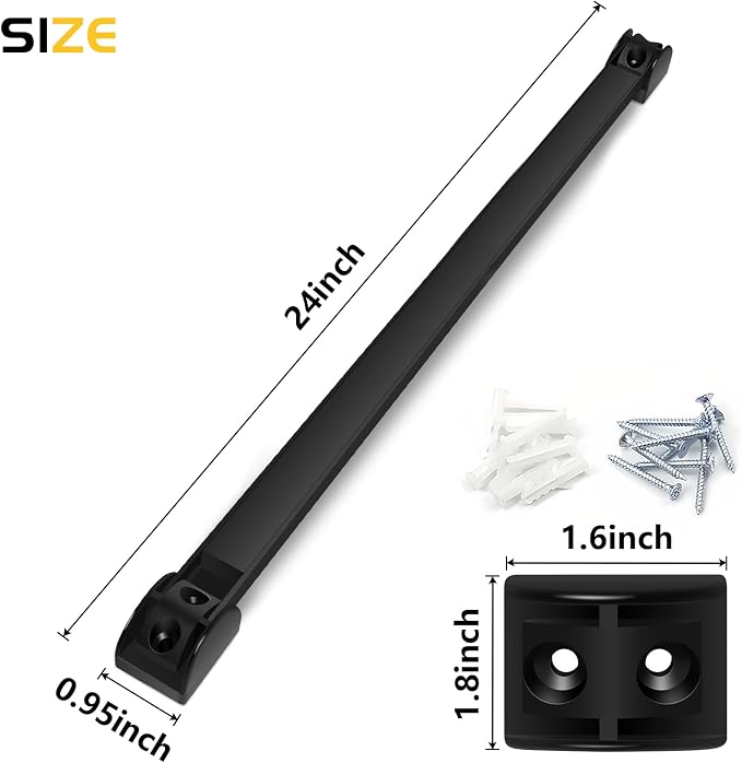DGSL Heavy Duty Magnetic Tool Holder, 5 Pack 24" Wall Mount Organizer