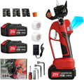 Electric Pruning Shears Cordless 2-in-1 Grafting Tool Kit, 3 Replaceable Cut Blades (Ω/U/V), 2×2000mAh Batteries, LCD Display Power Grafting Tool for Tree Branch Garden (grafting & shear)