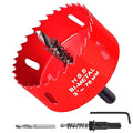 3 Inch / 76mm Hole Saw for Wood, Plastic Board, Ceiling,Drywall, and Metal Sheet - HSS Bi-Metal Hole Cutter with Pilot Drill Bit