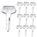10 PCS Ignition Keys CH12206 Compatible with John Deere Tractors 650 670 750 770 790 870 970 990 1050 1070 1250 1450 1650 3005 4005, Not Fit John Deere 430 850 and 950