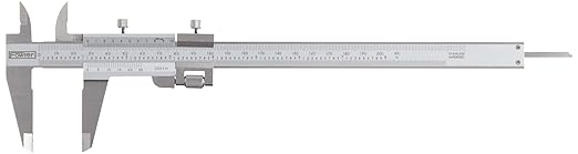 Fowler 52-058-008-0, Vernier Caliper with 0-8"/200mm Measuring Range