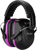 ProCase Noise Reduction Ear Muffs, Sound Proof Ear Protection, NRR 28dB Noise Cancelling Headphones for Adults Kids Autism, Hearing Protection for Shooting Gun Range Mowing -Purple