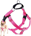 2 Hounds Design Freedom No Pull Dog Harness, 1 inch LG, Hot Pink | Discourages Pulling, Comfortable Control Adjustable Dog Harness for Large Sized Dogs, Made in USA (Leash Not Included)