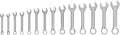 TEKTON Stubby Combination Wrench Set, 14-Piece | WCB90402 | 6 - 19 mm