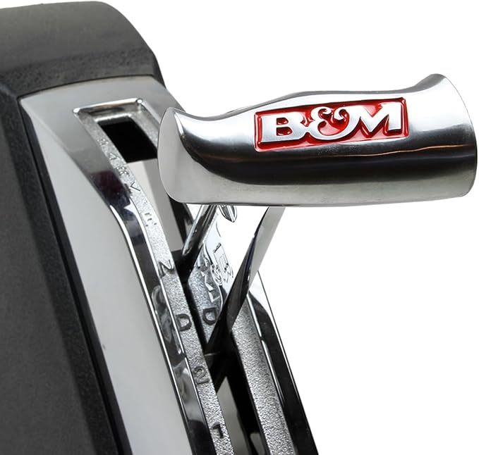 B&M 80641 Brushed Aluminum T-Handle Shifter Knob