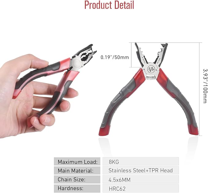 Ball Metal Chain Pliers Stainless Steel Manual Cutting Joining Pliers Connector Tool for Roller Blind Ball Chain Connector