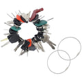 42 Heavy Construction Equipment Keys Set Compatible with CAT Caterpillar Bobcat JCB JD Case Kubota Volvo Komatsu John Deere Takeuchi Hyster Jlg Yanmar, Master Equipment Ignition Keys Set