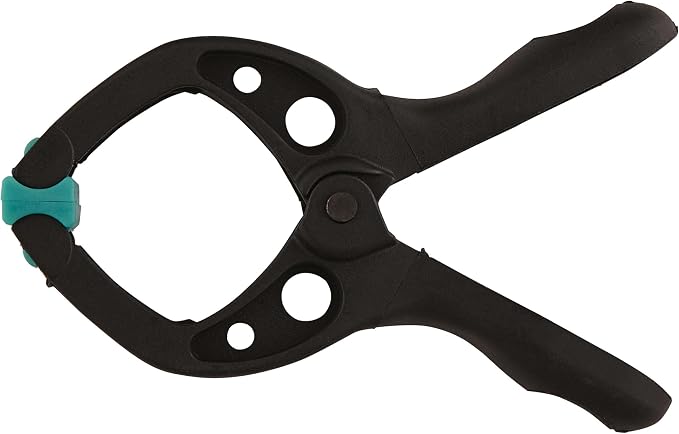 wolfcraft 12 Spring Clamps Mini 30 - All-Purpose Clamps for Crafts