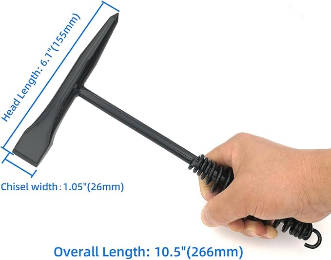 VASTOOLS Welding Accessories,Welding Chipping Hammer, Leather Welding Gloves 13.5",6-in-1 Welpers Pliers 7",Wire Brush 11",for Welder