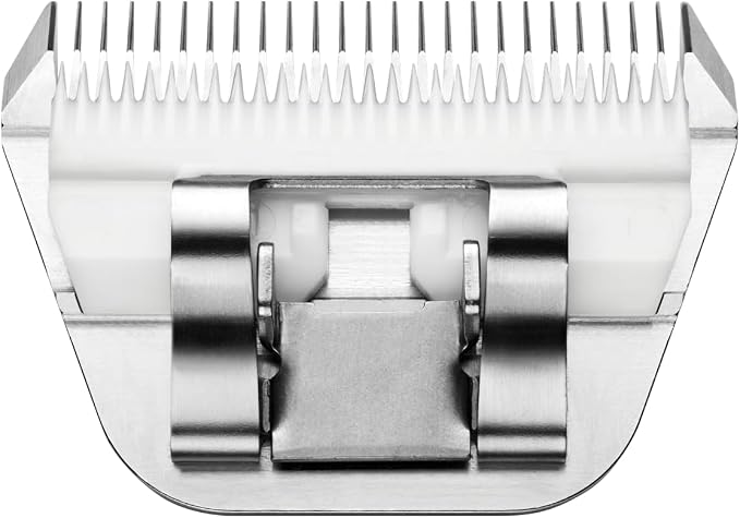 Andis 561463 ceramicEDGE #4FW XCover Wide Blade, Small Animal and Pet Grooming, Detachable Replacement Blade, Long Lasting, Stainless Steel