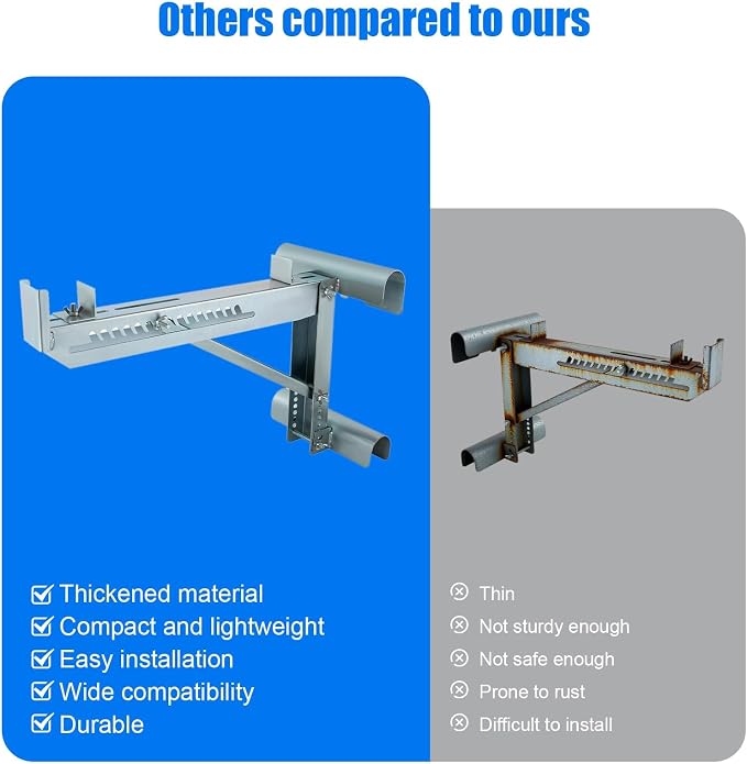 Ladder Jacks, 2 Pieces 661.39 LBS Scaffolding Platform, Sturdy High-Strength Ladder Jack, Ladder Jack for Working Stage, Load-Bearing Brackets for Ladders, Silver